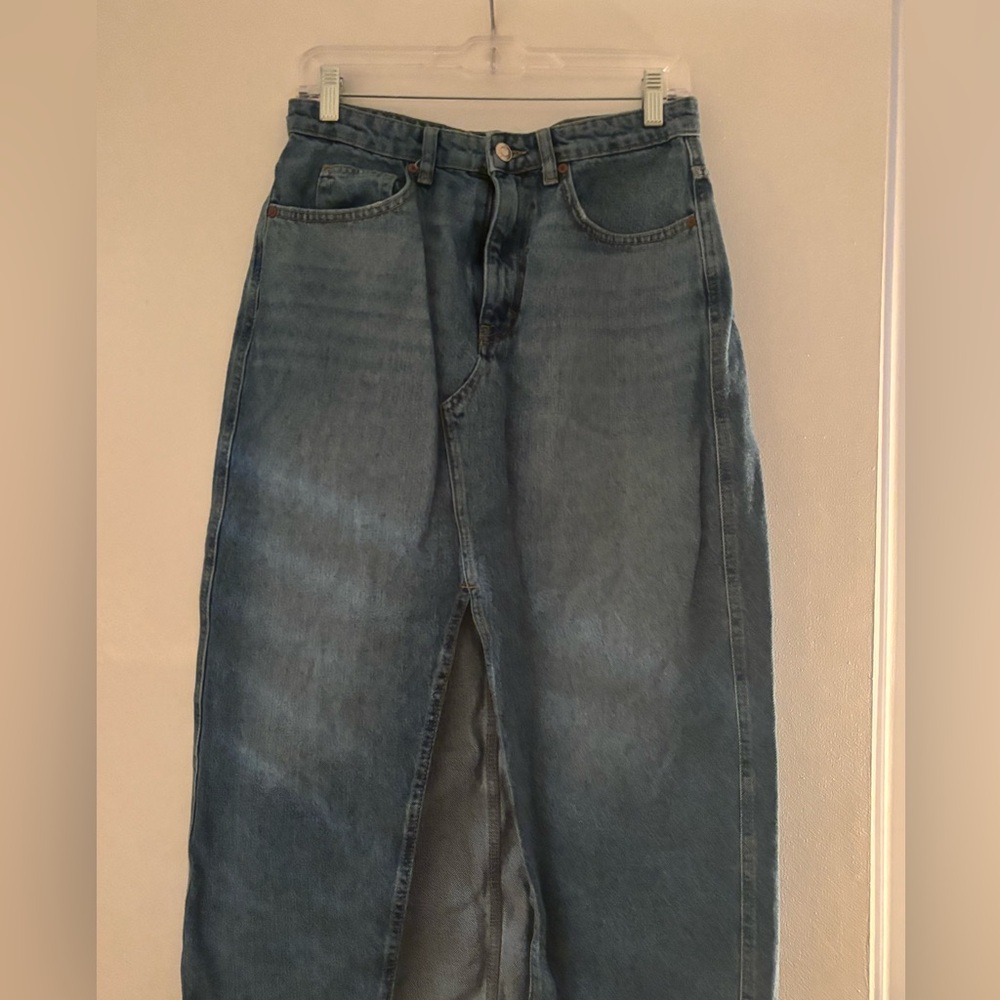 Mango Denim Skirt